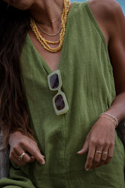 Salt + Sea Toni Jumpsuit  (Fern)