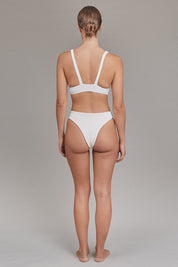 ACACIA Geneva Shirred Top - Saffron