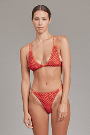 ACACIA Beau Crochet Swim Bottom (White)