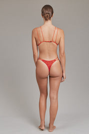 ACACIA Beau Crochet Swim Bottom (White)