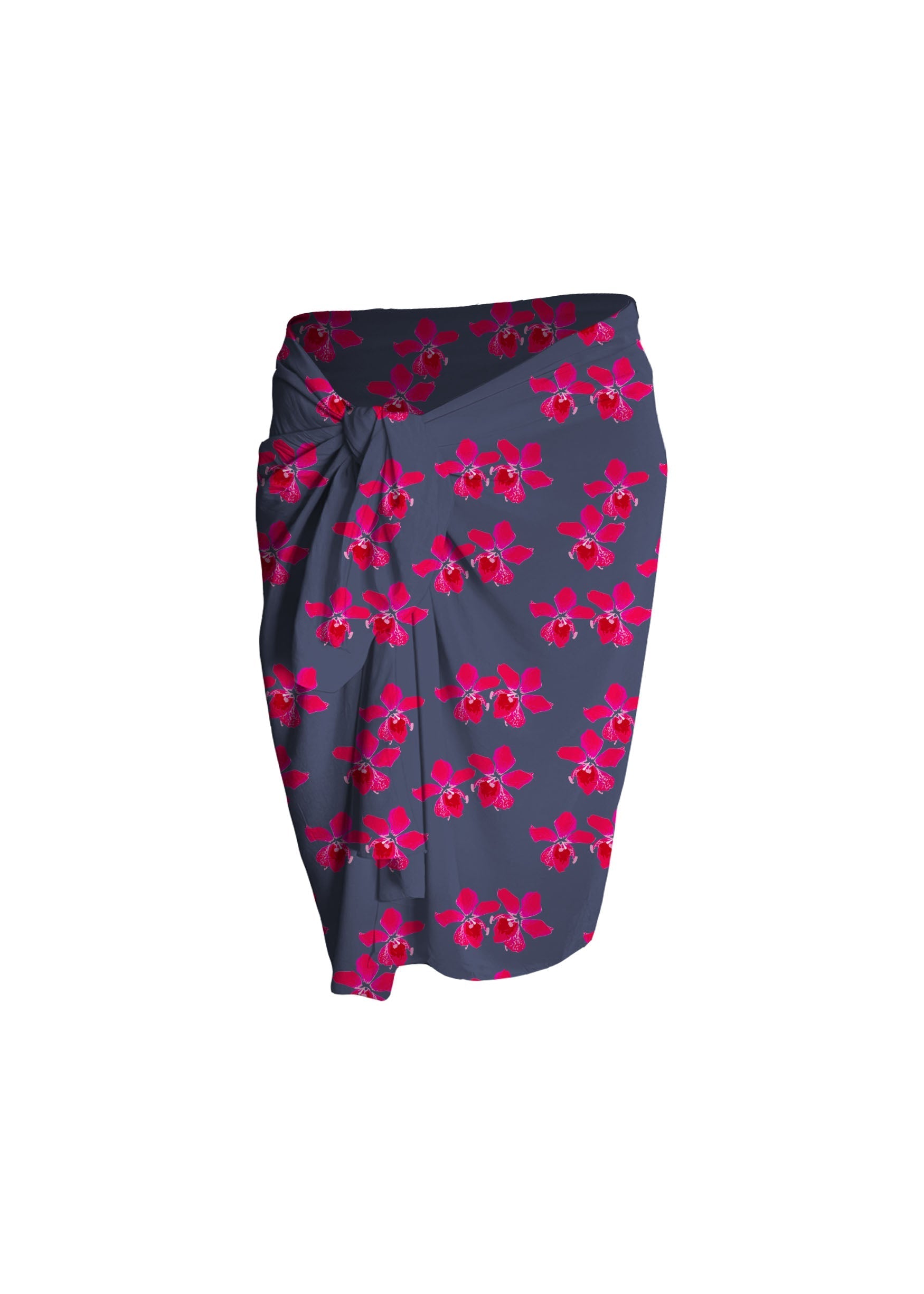 MAI Pareo - Women's Swim Coverup (Pink Orchid, Bluestone Orchid)