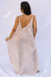 Tina Maxi Dress - Opihi Blush, Opihi Apricot