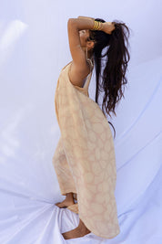 Tina Maxi Dress - Opihi Blush, Opihi Apricot