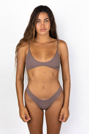 Everyday Bottom - Spearmint, Ballet Blue Ribbed