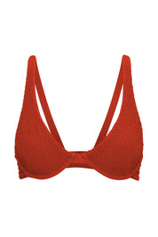 ACACIA Geneva Shirred Top - Saffron
