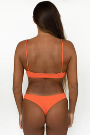 Everyday Bottom - Tiger Lily Ribbed, Azure