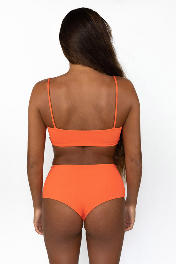 Mod Top - Tiger Lily Ribbed