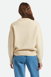 Brixton Ranching Club Sweater - Whitecap