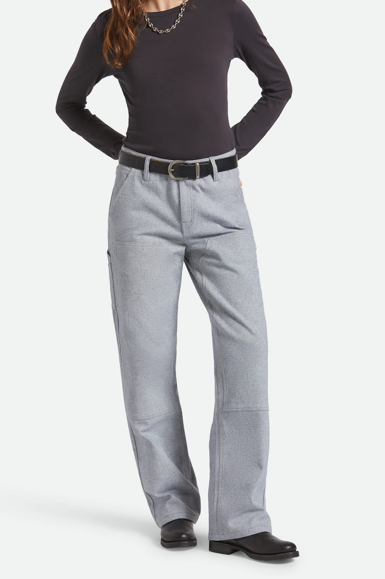 BRIXTON Essex Patched Painter Pant - Brush Blue