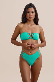 Stone Fox Theo Swim Bottom  (Isle)