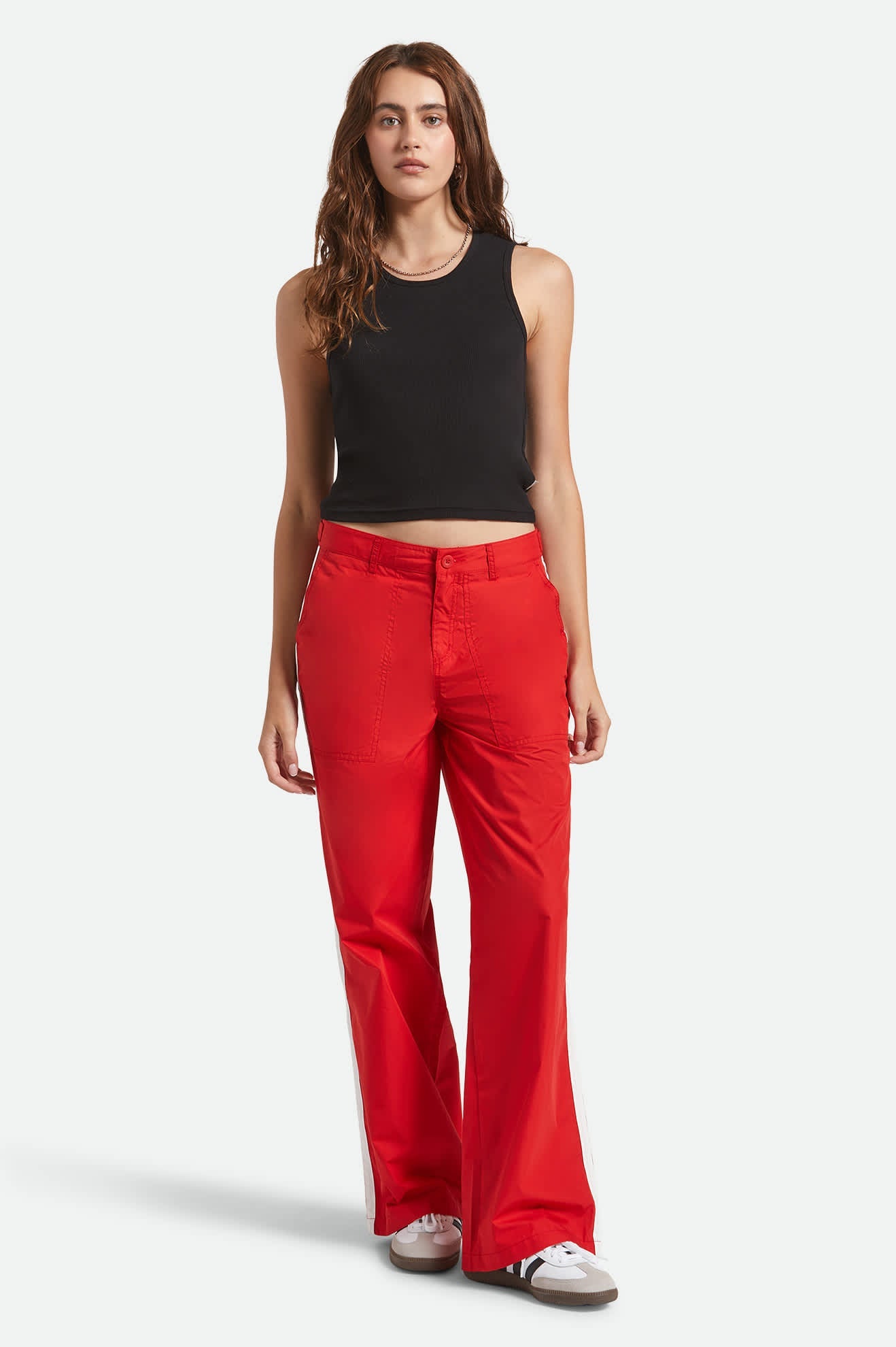 BRIXTON Jane Wide Leg Pant - Adrenaline Rush, Brown Cheetah