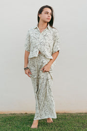 Salt + Sea Talia Top - Mint Ginger, Sage Ginger