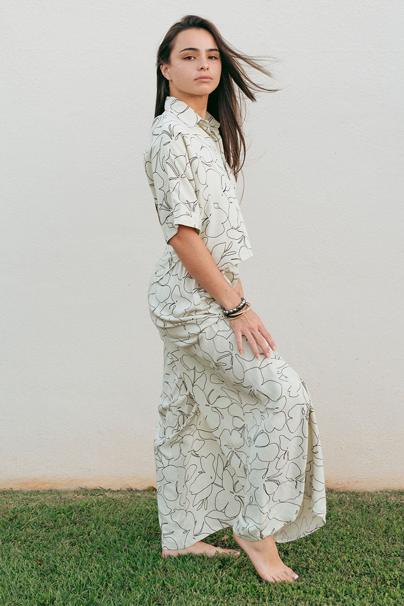 Maile Pant - Mint Ginger, Sage Ginger