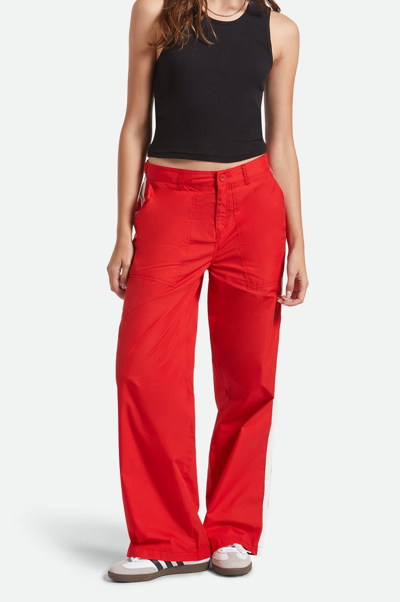 BRIXTON Jane Wide Leg Pant - Adrenaline Rush, Brown Cheetah