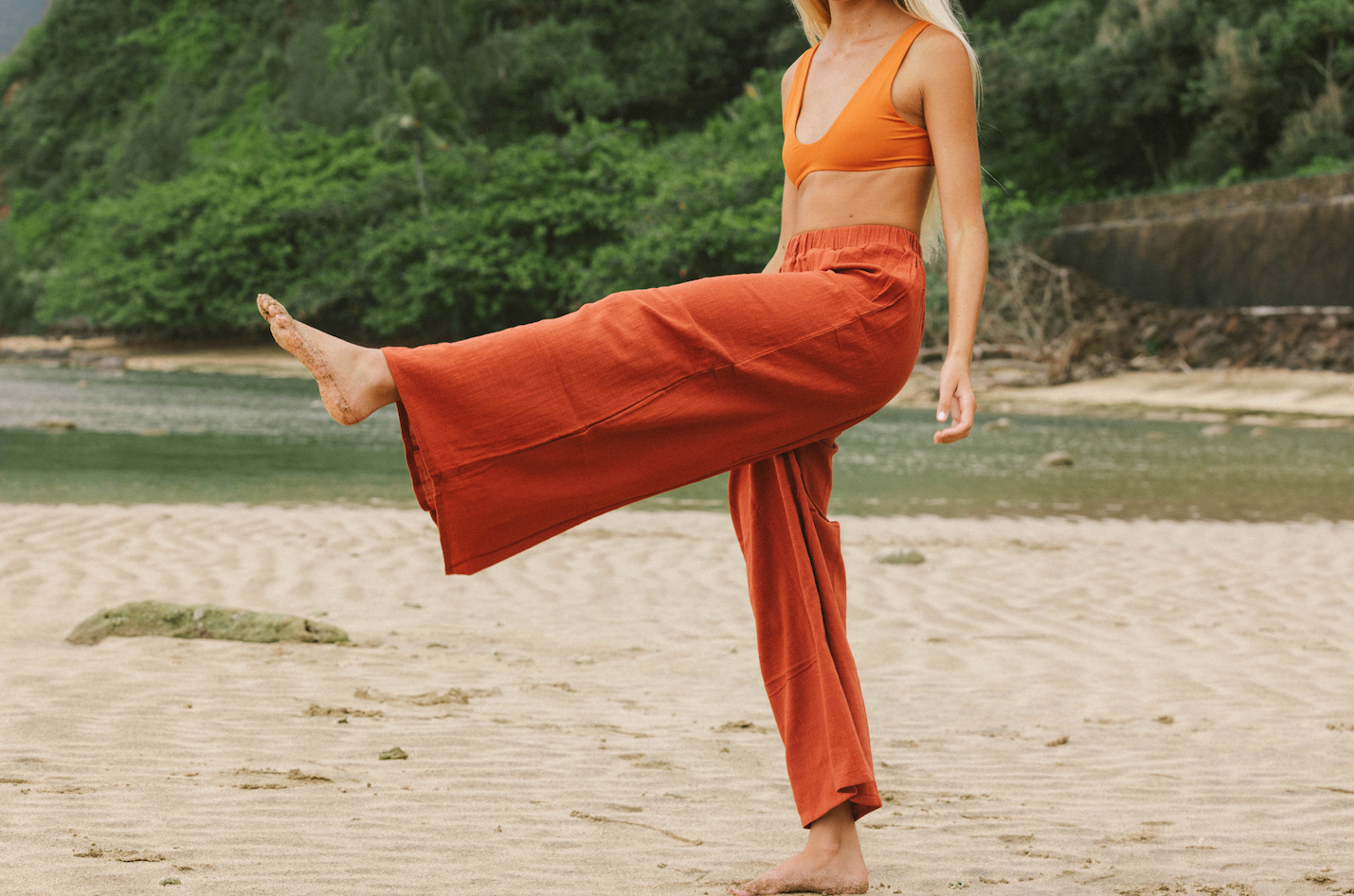 Maile Pant - Ginger Spice