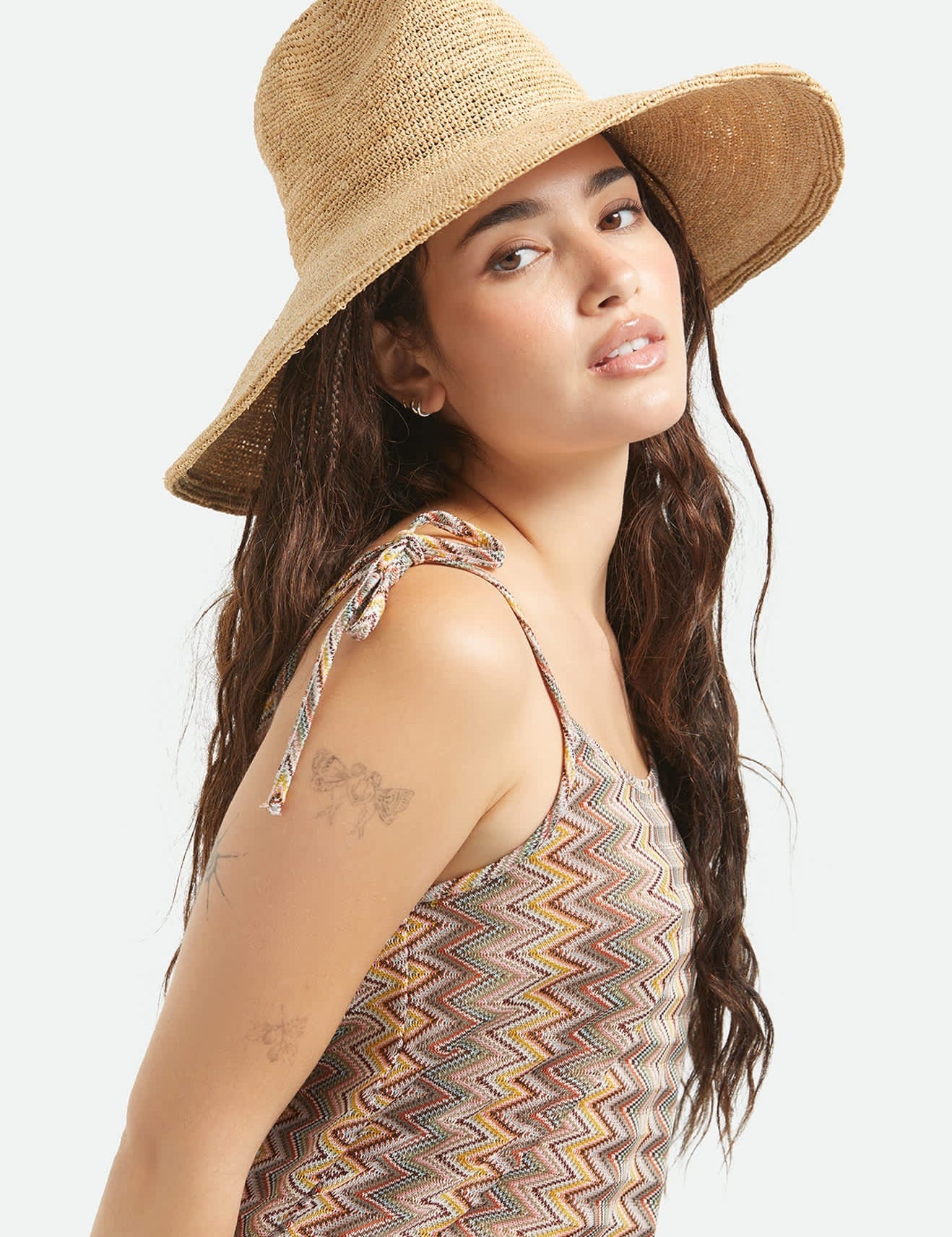 Brixton Helena straw hat