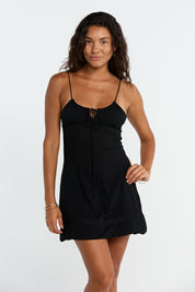 Jaden Mini Dress - Black, Vintage Orchid, Miter