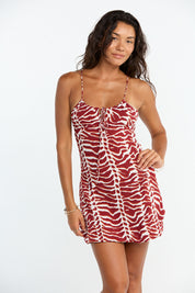 Jaden Mini Dress - Black, Vintage Orchid, Miter