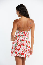 Jaden Mini Dress - Black, Vintage Orchid, Miter