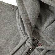 BRIXTON Coors Silver Speed Zip Up - Heather Grey
