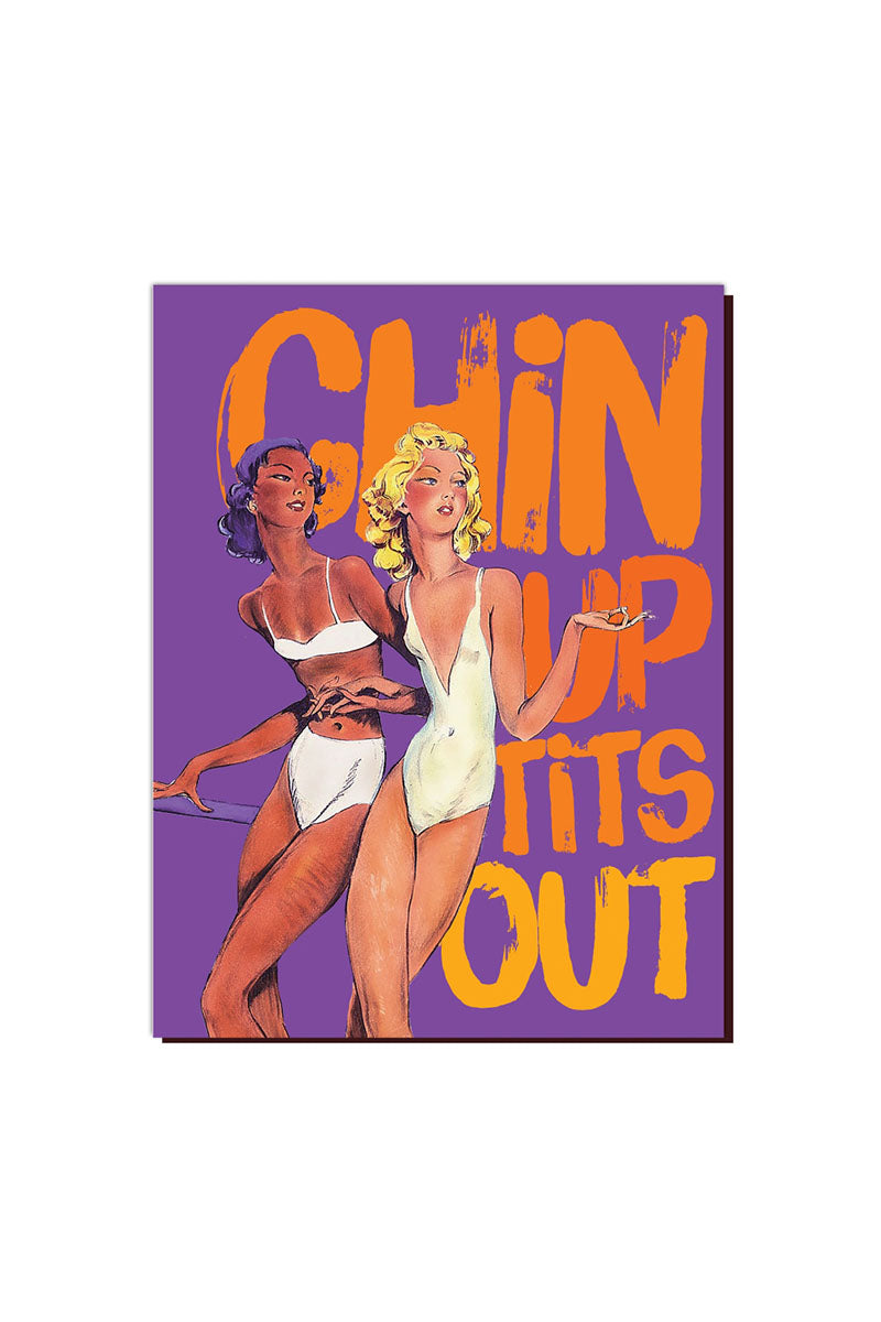 2 Girls Chin Up! Card