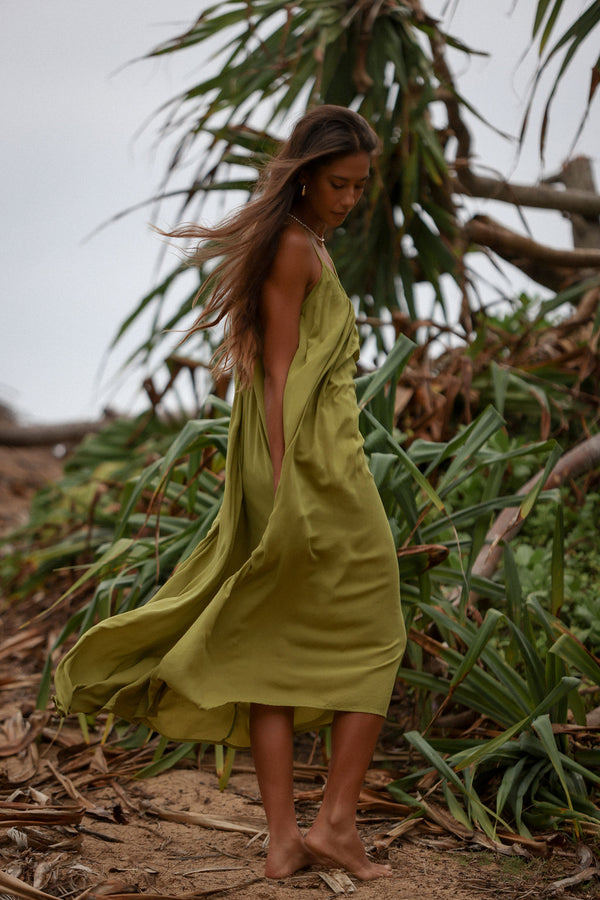 Tina Maxi Dress - Fern