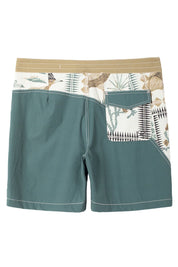 DARK SEAS - Aliso Boardshort (Green)