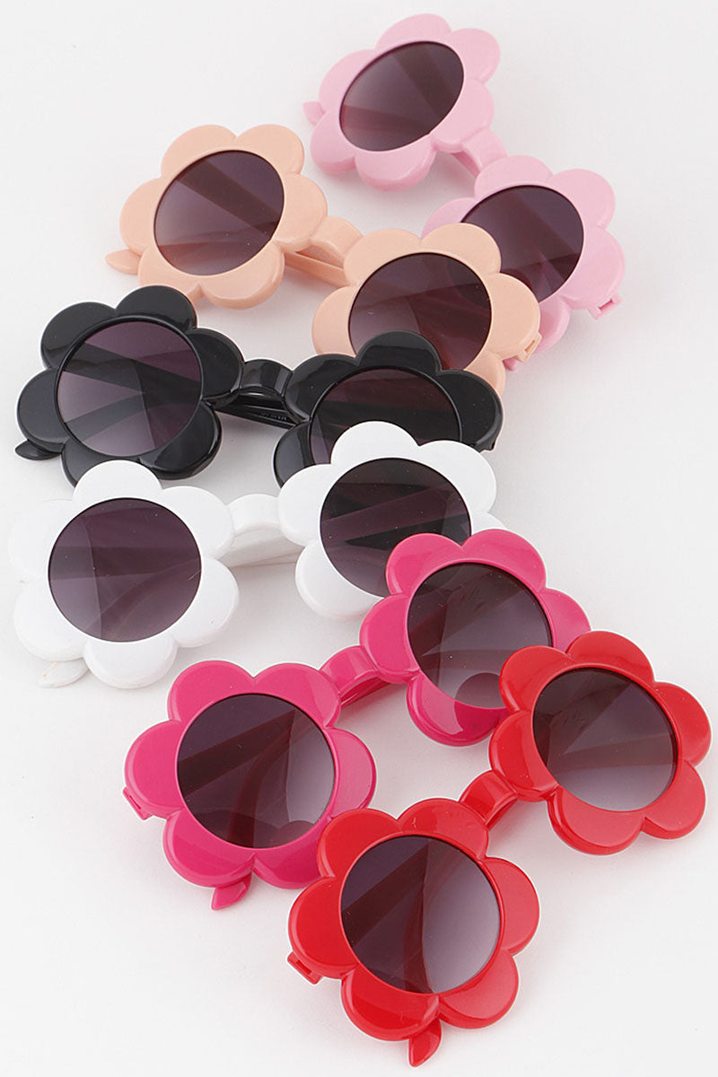 3AM KIDS Round Flower Sunglasses