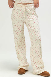 BRIXTON Off Duty Lounge Pant - Floral Pointelle