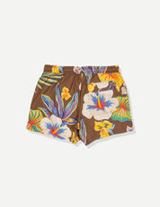 DUVIN Tropic Floral Short (Brown)
