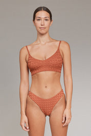 Zuma Triangle Bottom - Umber