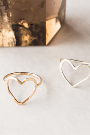 Heart Ring 14k GF