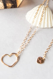 Mini Love Necklace 14k GF