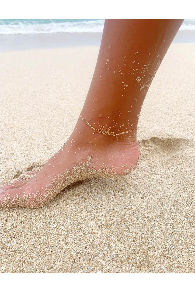 Aloha Chain Anklet