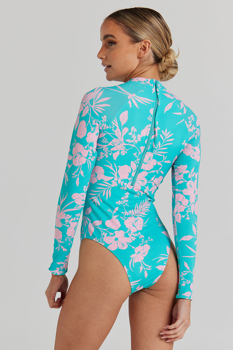 Aloha Long Sleeve One Piece