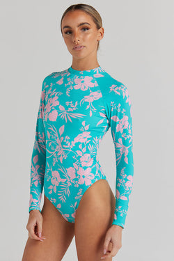 Aloha Long Sleeve One Piece