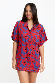 BENOA Aloha Shirt Dress (Velzy)