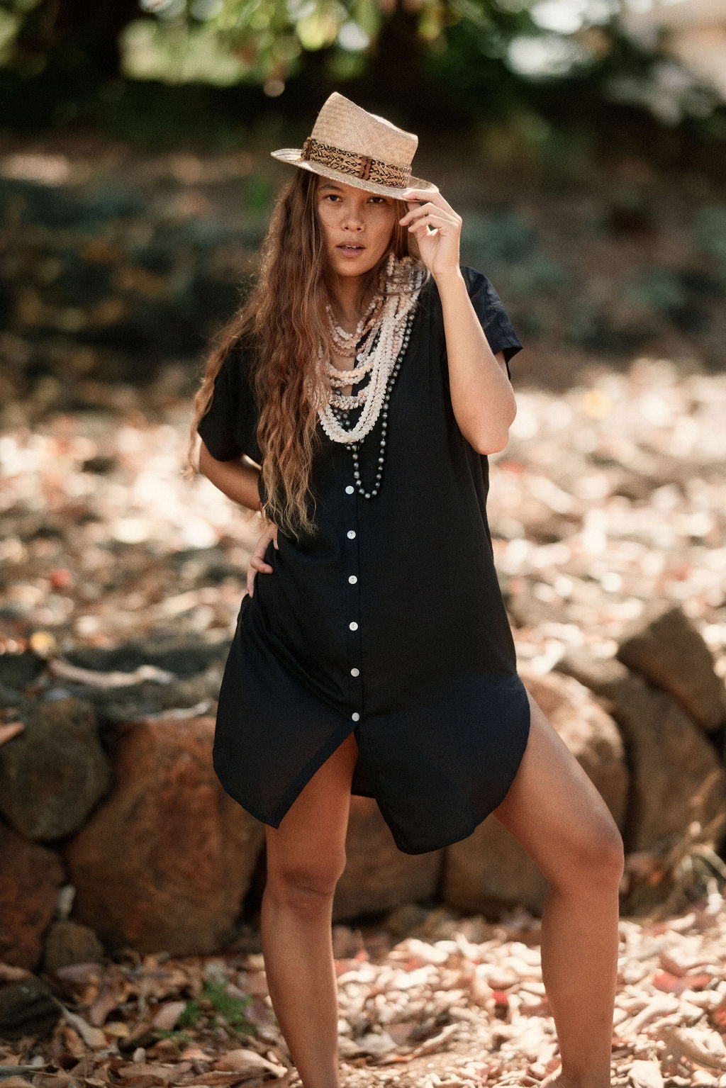 Kahea Shirt Dress