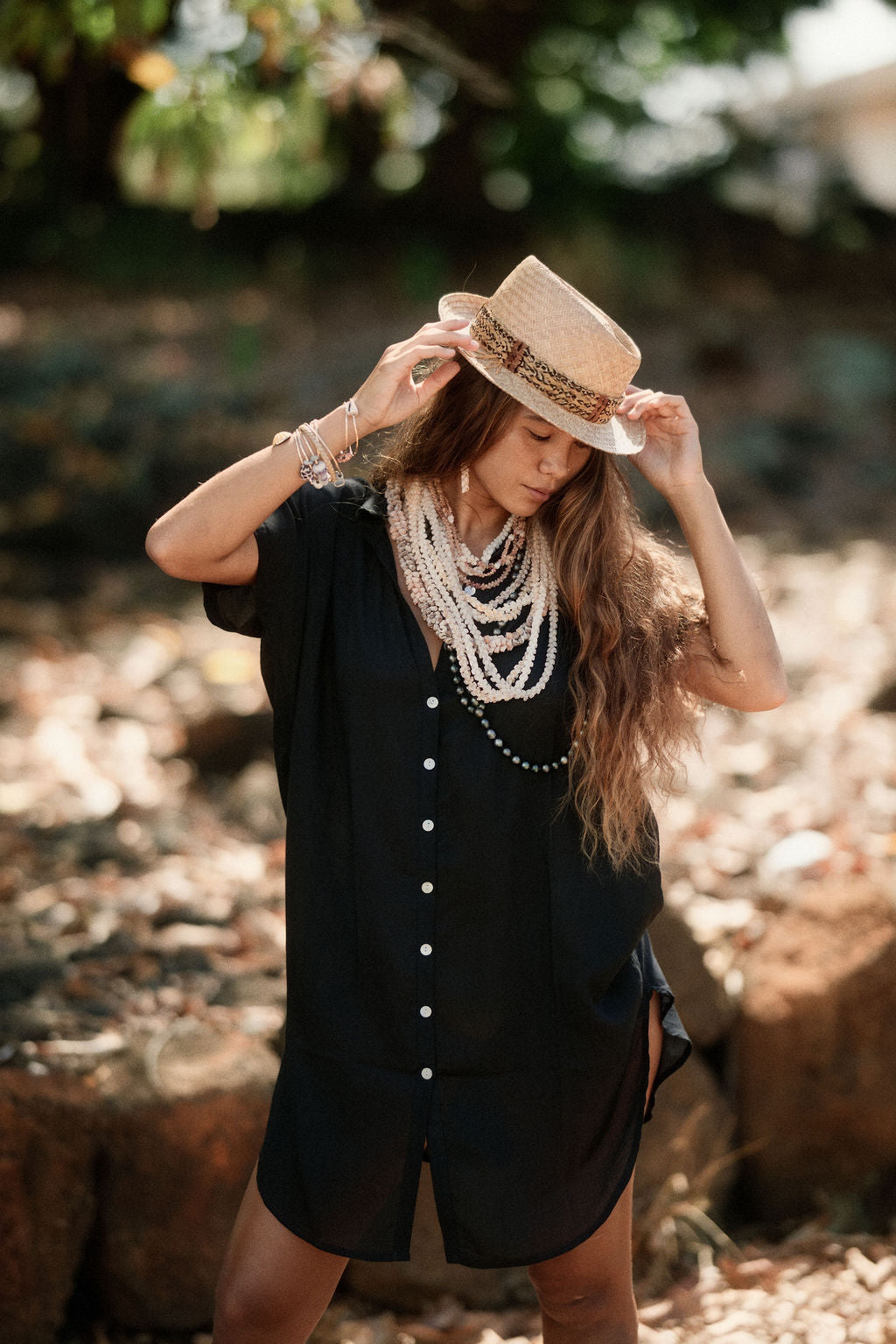 Kahea Shirt Dress