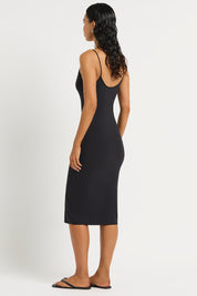 Bond-eye Orla midi dress (Black)