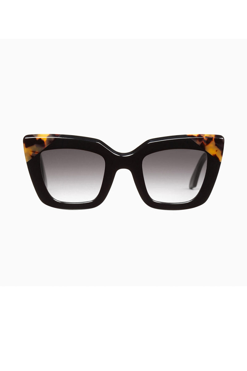 Brigada - Gloss Black Tort Brow / Pol Black Gradient Lens