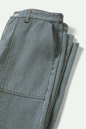 BRIXTON Jane Utility Pant (Off White/Indigo)