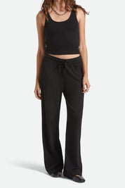 BRIXTON Pointelle Lounge Pant (Black)