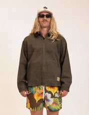 DUVIN Tropic Floral Short (Brown)