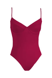 MAI Costa Bodysuit  (Pink Sundays, Bluestone, Beet Red, Elec. Orchid)