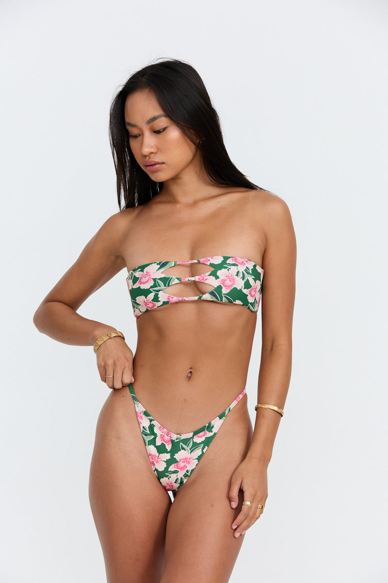 Benoa India Swim Top (Aokis, Waikiki, Garden, Papeete)