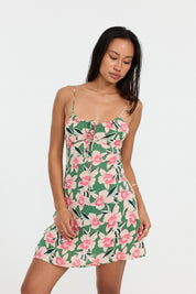 Benoa Jaden Mini Dress (Waikiki, Garden)