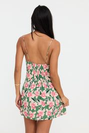 Benoa Jaden Mini Dress (Waikiki, Garden)