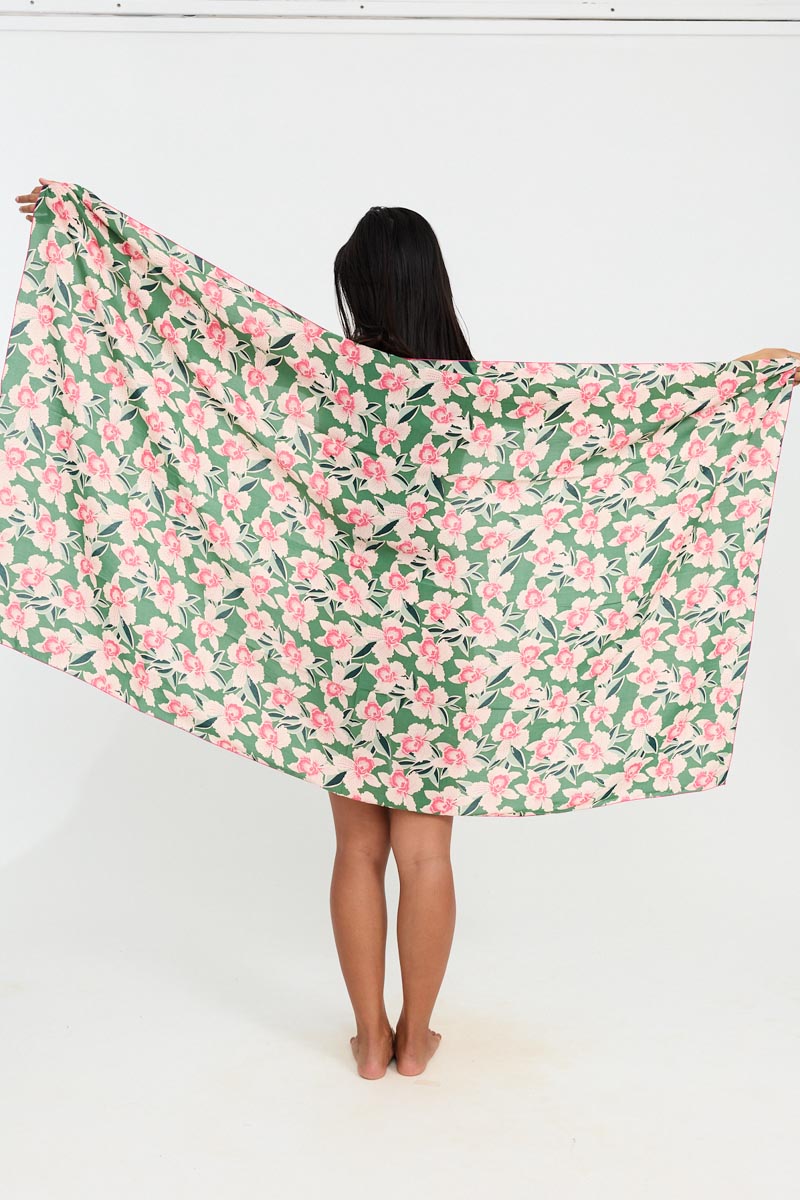 Benoa Pareo Swim Coverup (Aokis, Waikiki, Garden, Papeete)