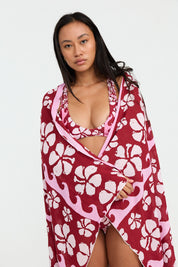 Benoa Pareo Swim Coverup (Aokis, Waikiki, Garden, Papeete)